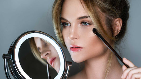 Enhanced Lighting for Grooming and Makeup with LED Mirrors