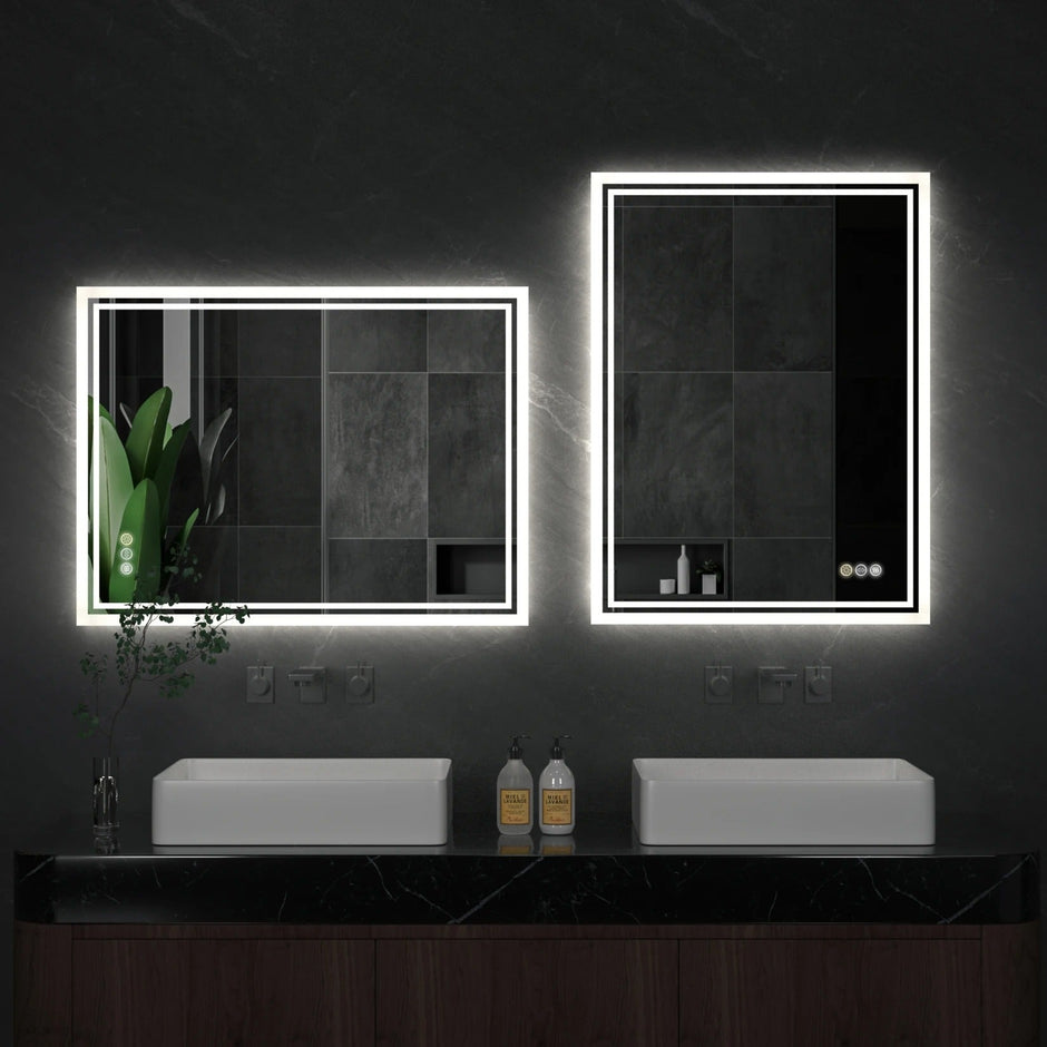File Mirror Led Top LED Mirrors, Bathroom Mirrors with Lights, Stylish Vanity Mirrors ...