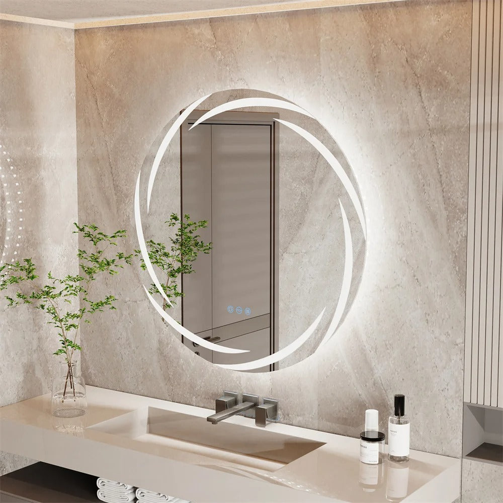 File Mirror Led Top LED Mirrors, Bathroom Mirrors with Lights, Stylish Vanity Mirrors ...