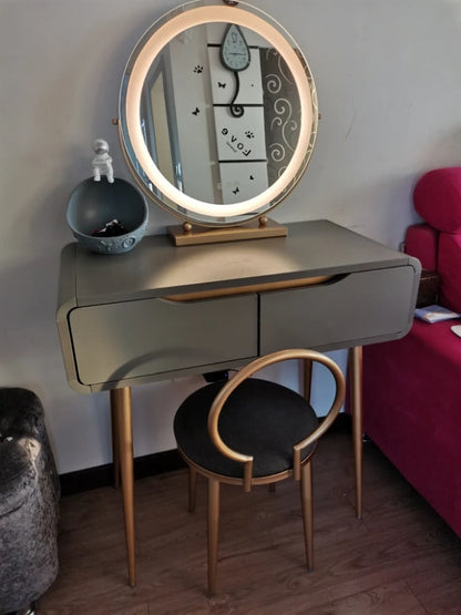 Portable LED Makeup Mirror with 15X Magnification – Travel-Friendly Vanity Compact, Perfect Gift for Women